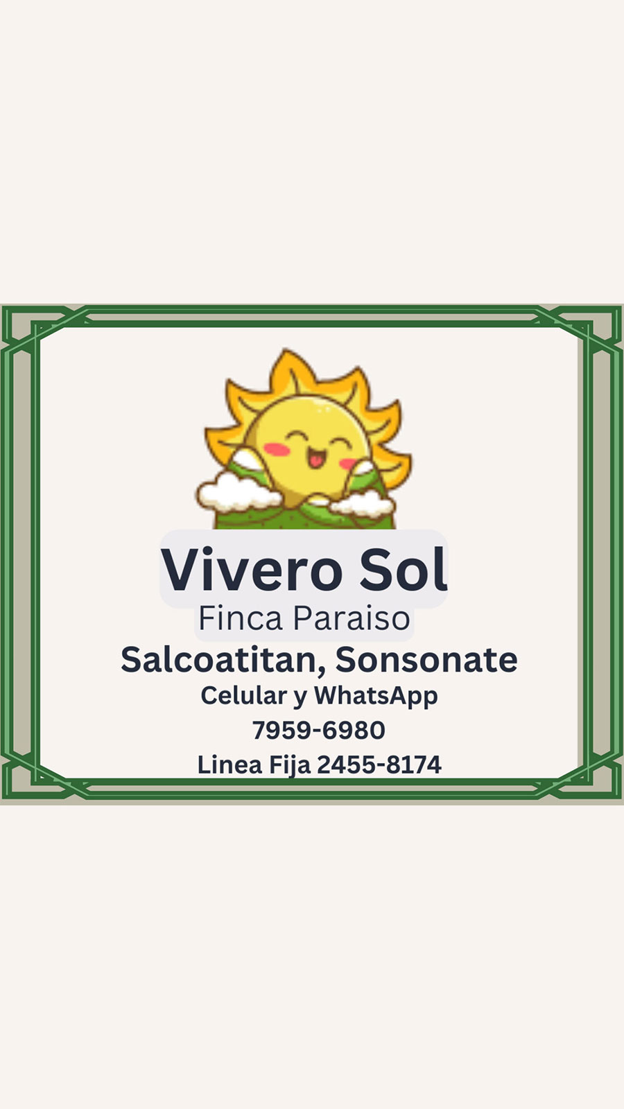 Vivero Sol